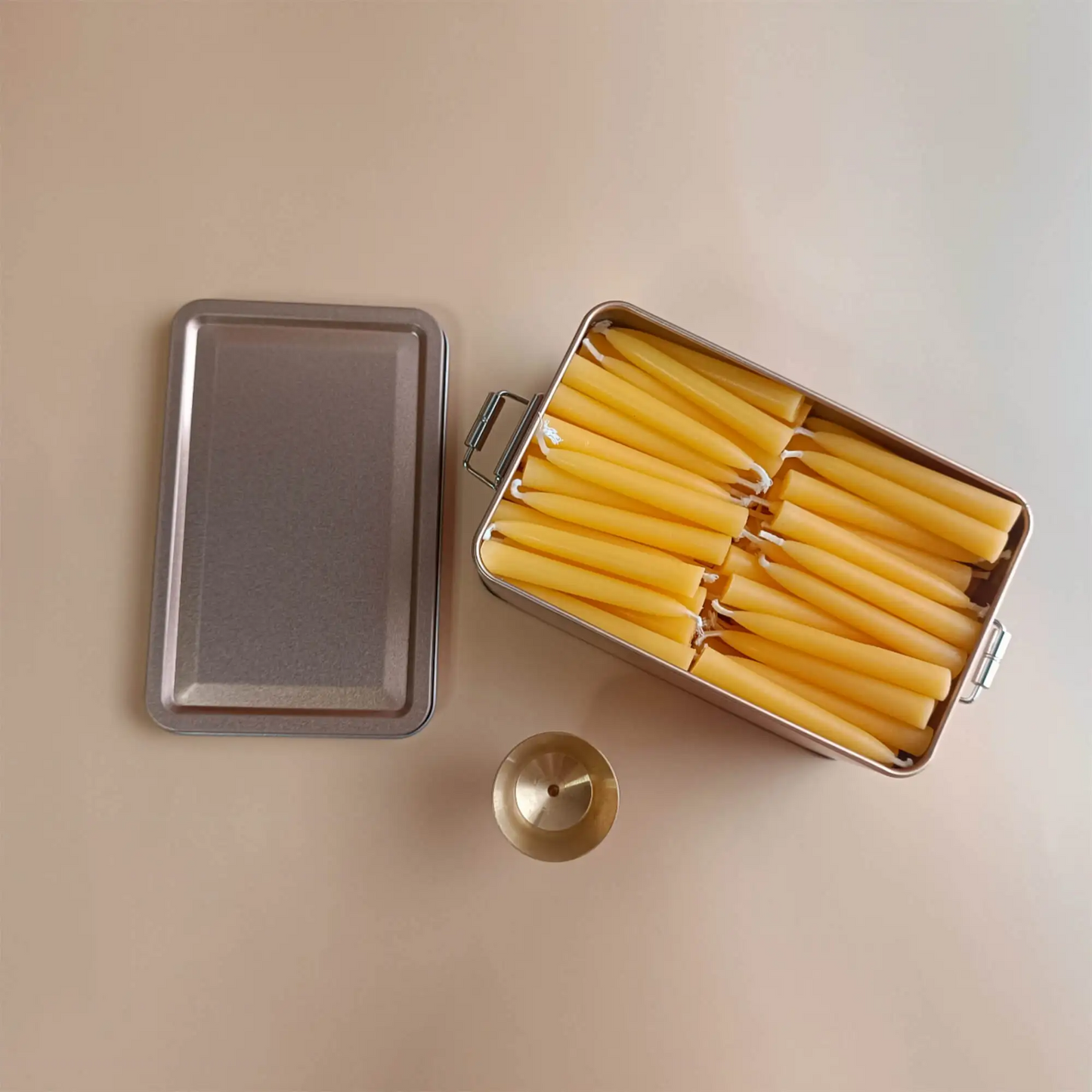 Bougies naturelles en cire d’abeille Beevia