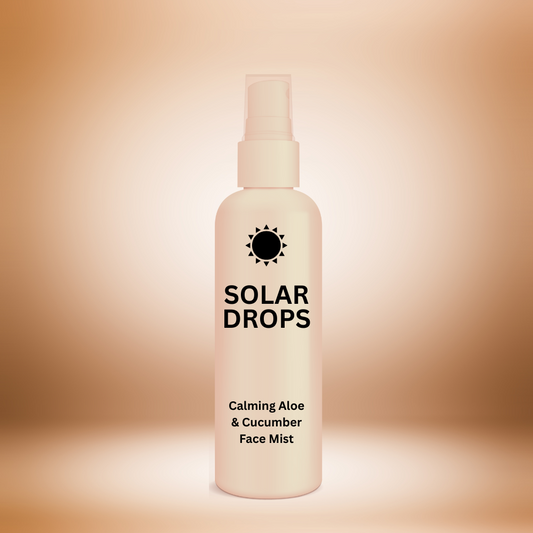 Brume apaisante visage à l’aloe vera et au concombre SolarDrops