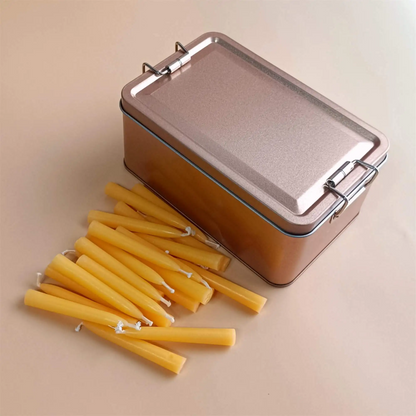 Bougies naturelles en cire d’abeille Beevia